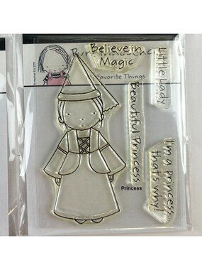 Pure Innocence Clear Acrylic Stamp My favorite Things Princess